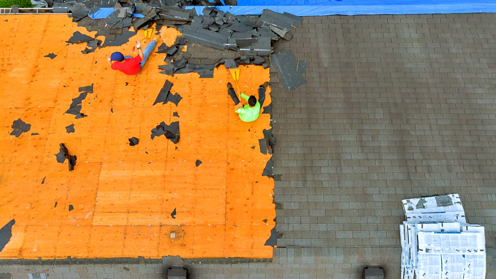 Professional roof repair service